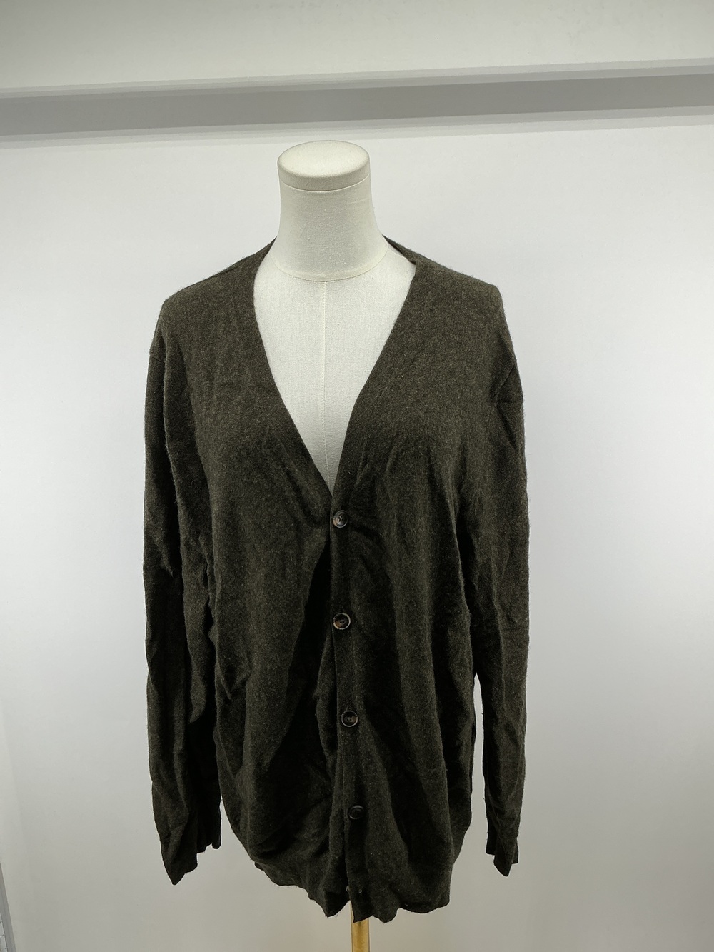 Mongolian Cashmere Cardigan Sweater